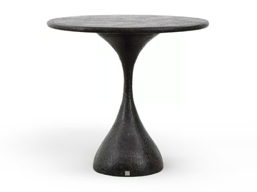 MELODY - Round fiberglass garden table by GANSK