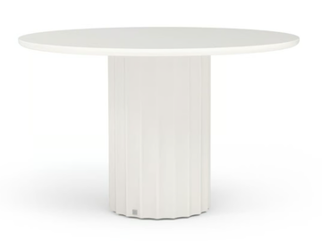 ROMA - Round fiberglass garden table by GANSK