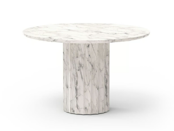 ROMA - Round fiberglass table by GANSK