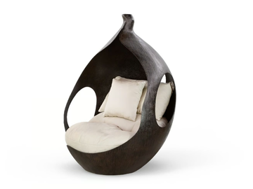 TULIP - Fiberglass garden armchair by GANSK