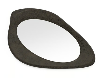 VISAGE - Wall-mounted fiberglass mirror by GANSK