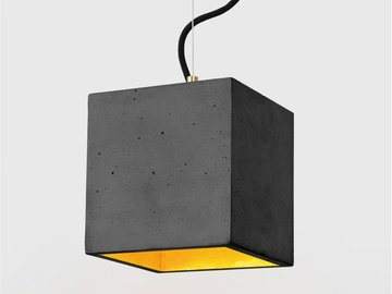[B5] DARK - Cement pendant lamp by GANTlights