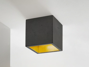[B7] DARK - Concrete and cement-Based materials ceiling lamp by GANTlights