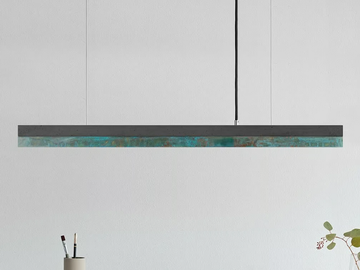 [C2] DARK OXI - Dimmable LED pendant light (L 92cm) by GANTlights
