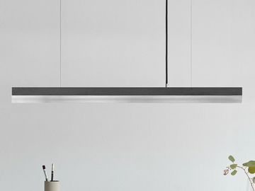[C2] DARK STAINLESS STEEL - Dimmable LED pendant light (L 92cm) by GANTlights