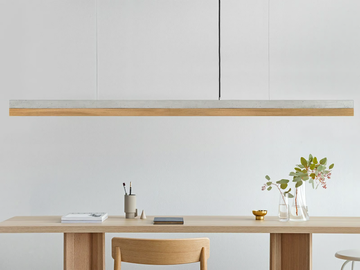 [C3] OAK - Dimmable LED Pendant Light (L 182cm) by GANTlights