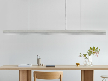 [C3] STAINLESS STEEL - Dimmable LED Pendant Light (L 182cm) by GANTlights