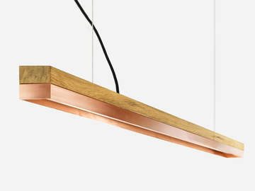 [C3o] COPPER - Dimmable LED Pendant Light (L 182cm) by GANTlights