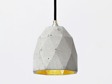 [T1] - Gold leaf pendant lamp by GANTlights