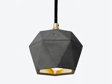 [T2] DARK - Cement pendant lamp by GANTlights