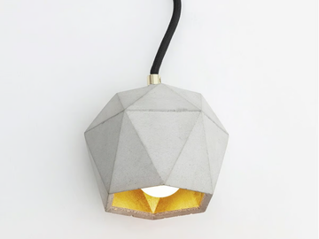[T2] UP - Adjustable cement table lamp by GANTlights