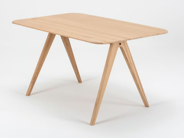 AVA - Rectangular oak table by GAZZDA