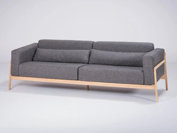 FAWN - 3 seater fabric sofa by GAZZDA