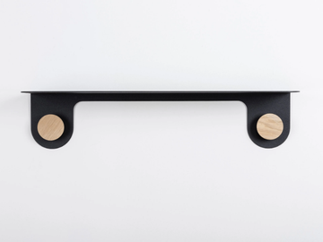 HOOK - Steel wall shelf by GAZZDA