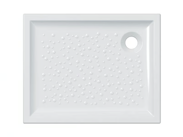 BASTIA - Anti-slip rectangular shower tray by Geberit