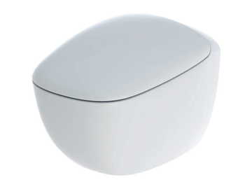 CITTERIO - Wall-hung back to wall toilet by Geberit