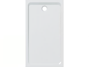 MELUA - Anti-slip rectangular shower tray by Geberit