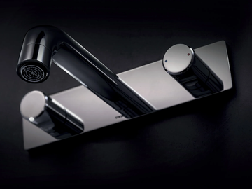 ONE - Wall-mounted washbasin mixer by Geberit