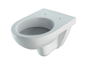SELNOVA - Wall-hung Vitreous China toilet by Geberit