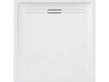SESTRA - Anti-slip square Resin Stone shower tray by Geberit
