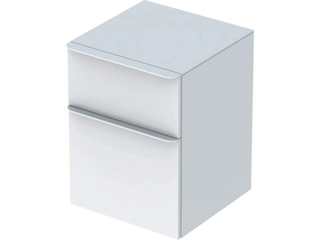 SMYLE SQUARE - Suspended bathroom cabinet with drawers by Geberit