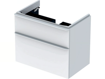 SMYLE SQUARE - Wall-mounted vanity unit with drawers by Geberit