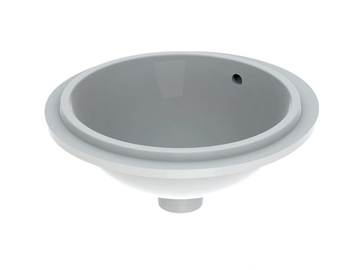VARIFORM - Undermount round Vitreous China washbasin by Geberit