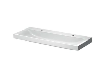 XENO² - Double rectangular washbasin by Geberit