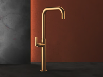 KOÈ - Countertop single handle washbasin mixer by GEDA