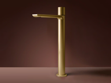 ZOE - High single handle brass washbasin mixer by GEDA