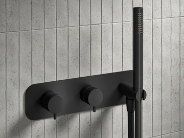 ZOE - Recessed brass shower mixer with hand shower by GEDA