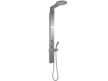 WELLNESS - Thermostatic shower panel with hand shower by GEDY