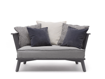 GRAY 05 - 2 seater fabric sofa by Gervasoni