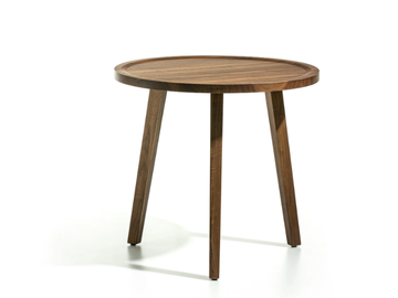 GRAY 41/42 - Round wooden coffee table by Gervasoni