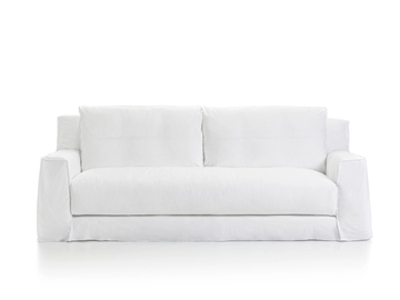 LOLL 12 - 3 seater fabric sofa with removable cover by Gervasoni