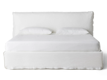 LOLL 80 - Fabric bed with removable cover by Gervasoni