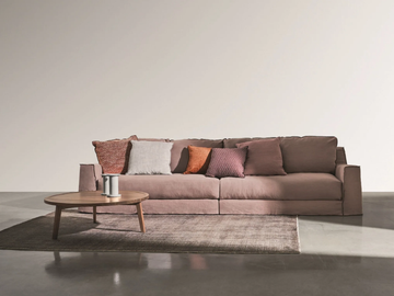 LOLL COMP. 03 - Fabric sofa with removable cover by Gervasoni
