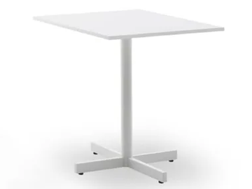 BISTROT art TAV 60001 - Rectangular steel and wood table by GES Group