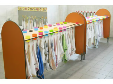 Towel rack - Toothbrush holder / towel rack by GES Group