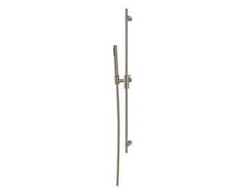HABITO TRAME - Chromed brass shower wallbar with hand shower by Gessi