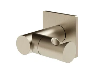 INVERSO - Adjustable chromed brass handshower holder by Gessi