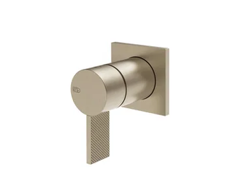 INVERSO DIAMANTATO - Chromed brass shower mixer by Gessi