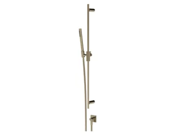 INVERSO RIGATO - Chromed brass shower wallbar by Gessi