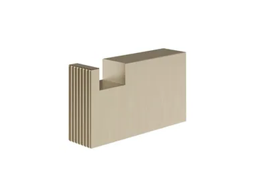 INVERSO RIGATO - Chromed brass towel hook by Gessi
