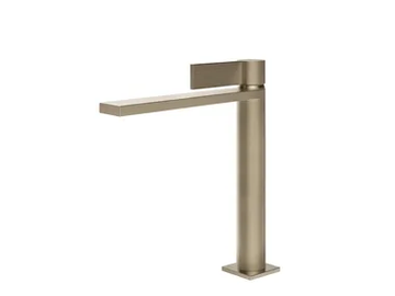 INVERSO RIGATO - Chromed brass washbasin mixer with pop up waste by Gessi