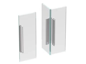 IPH01 - Anodized aluminium Shower cabin handle by GH ITALY
