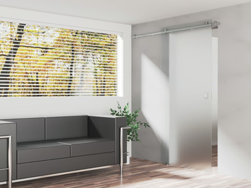 RS SCORREVOLE - Anodized aluminium sliding door track by GH ITALY