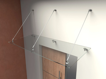 SHELTER SYSTEM - Glass door canopy by GH ITALY