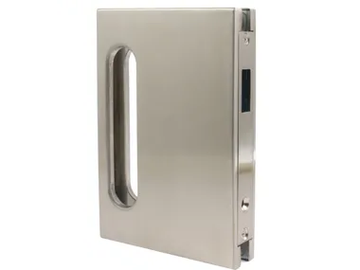 SL02N - Stainless steel sliding door track by GH ITALY