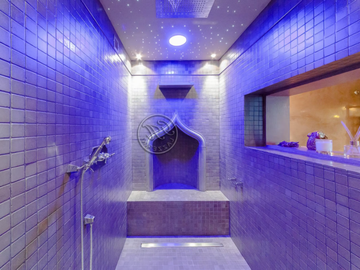 Stone shower 4 - Natural stone wall tiles by GH LAZZERINI